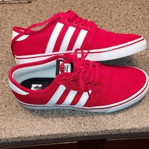 Red Adidas Shoes